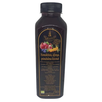 Erdélyi homoktövis, áfonya, gránátalma kivonat 100% - 500 ml (hidegen préselt)