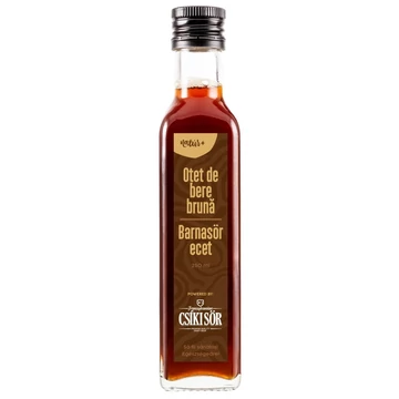 Erdélyi Szűretlen Csíki barna sör ecet 250ml (100 % természetes)