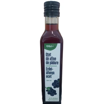 Erdélyi Szűretlen erdei áfonya ecet 250ml (100 % természetes) 