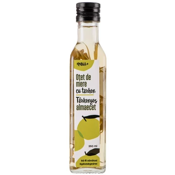 Erdélyi Szűretlen Tárkonyos almaecet 250ml (100 % természetes)