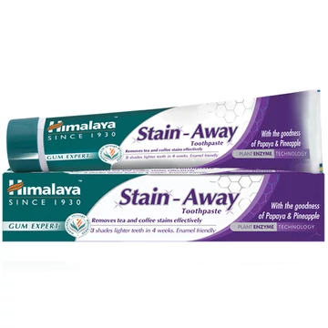 Himalaya Stain Away folteltávolító és fogfehérítő gyógynövényes fogkrém 75ml