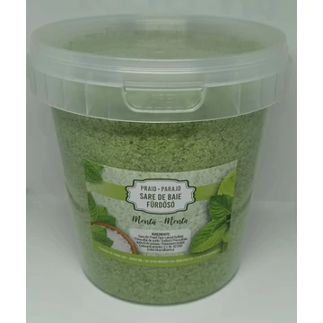 Parajdi fürdősó 1 kg Menta (Vödrös)