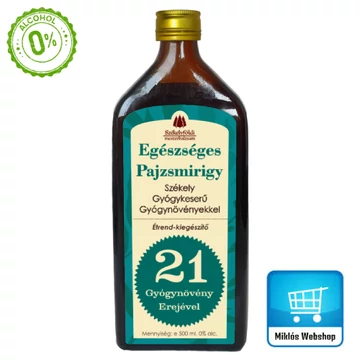Egészséges Pajzsmirigy – Székely Gyógykeserű 500ml (Székelyföldi Mesterbalzsam)