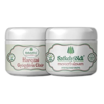 1 Hargitai Gyógyfüves Elixír és 1 Székelyföldi Mesterbalzsam - 250ml/db 