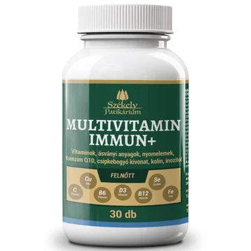 Székely Patikárium - Multivitamin Immun+ Felnőtteknek – 30 darabos
