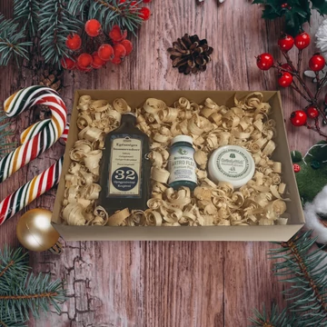 1 db Székely Gyógykeserű 500 ml - 1 db Kapszula - 1 db Gyógynövényes Balzsam (Ajándék dísz dobozba)