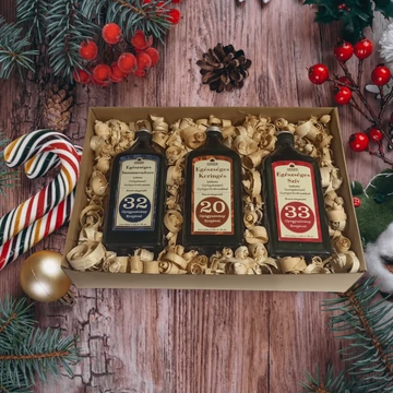 3 db Székely Gyógykeserű 500 ml (Ajándék dísz dobozba)
