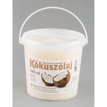 N&Z Kókuszolaj 1000ml (Vegyszermentes sajtolásból)