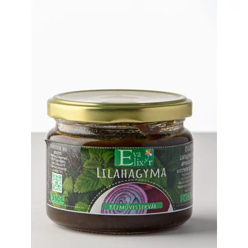 Éva Elixír Lilahagyma lekvár 330g (Kézműves lekvár)