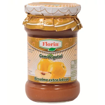 Florin - Birsalma extra lekvár 59% gyümölcstartalom - 365g