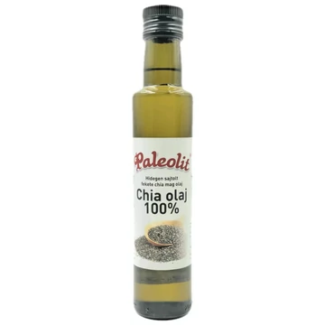 Paleolit Chia olaj 100% - 250ml hidegen sajtolt chia magolaj 