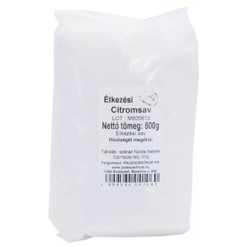 Paleolit Citromsav étkezési 500g 