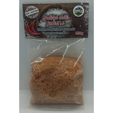 Parajdi Erdélyi füstölt só chilis - 150g