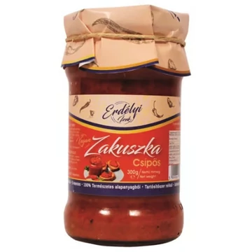 Erdélyi Ízek Zakuszka csípős - 300g