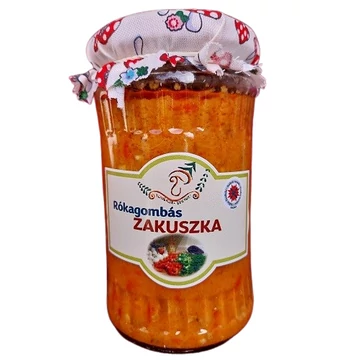 Székely Rókagombás Zakuszka 300g