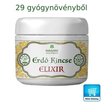 Erdő Kincse ELIXIR - 29 gyógynövényből (Székelyföldi Mesterbalzsam)