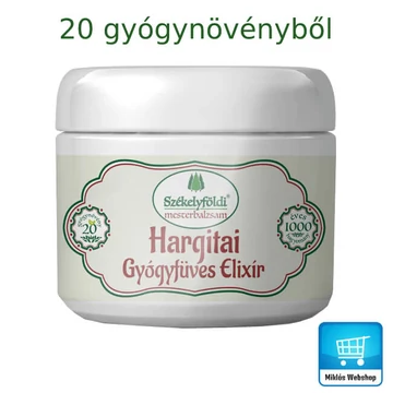 Hargitai Gyógyfüves Elixír 250 ml - 20 gyógynövényből (Székelyföldi Mesterbalzsam)