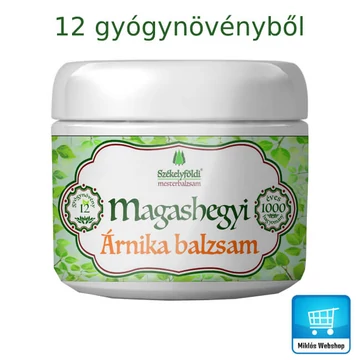 ÁRNIKA Balzsam 250 ml - 12 gyógynövényből (Székelyföldi Mesterbalzsam)