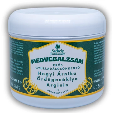 Medvebalzsam – Erős gyulladáscsökkentő gél 250 ml - Székely Patikárium