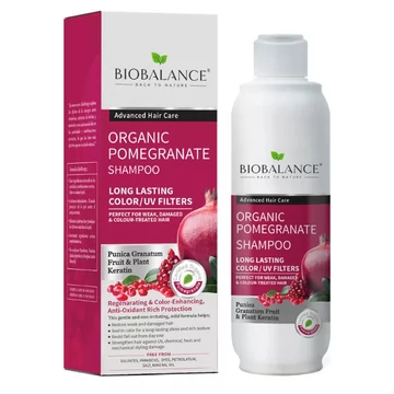 Biobalance  színvédő sampon bio gránátalmával festett hajra 330ml