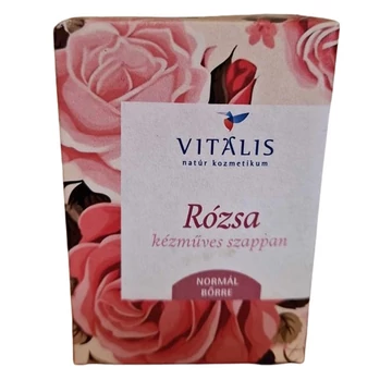 Vitalis Rózsa kézműves szappan 115g (Normál bőrre)
