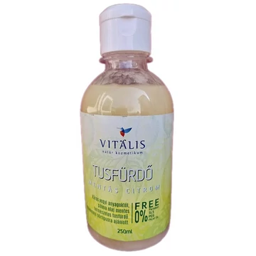 Vitalis Természetes Tusfürdő Mentás Citrom 250ml