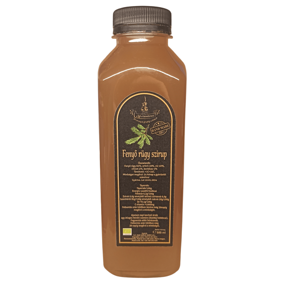 Erdélyi fenyőrügy szirup 500 ml