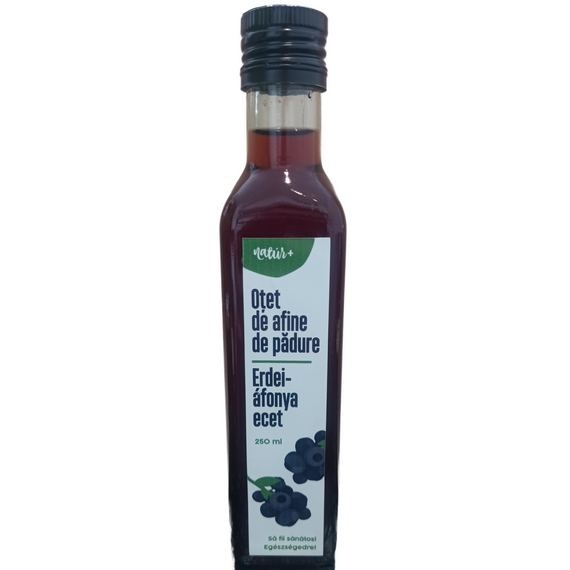 Erdélyi Szűretlen erdei áfonya ecet 250ml (100 % természetes)