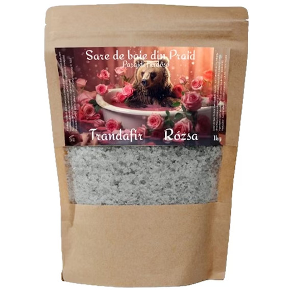 Biobear Rózsa - Parajdi fürdősó 1 kg