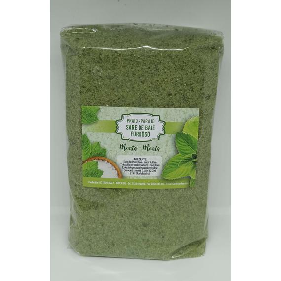 Parajdi fürdősó 1 kg Menta
