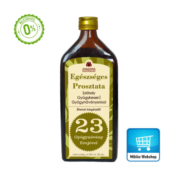 Egészséges Prosztata – Székely Gyógykeserű 500ml