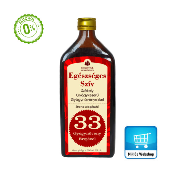 Egészséges Szív – Székely Gyógykeserű 500ml
