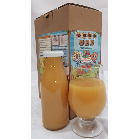 Lona Love natural 100% gyümölcslé (20% őszibarack – 80% alma) - 3 liter (Frissen préselt, szűretlen) Lona Love natural 100% gyümölcslé (20% őszibarack – 80% alma) - 3 liter (Frissen préselt, szűretlen)
