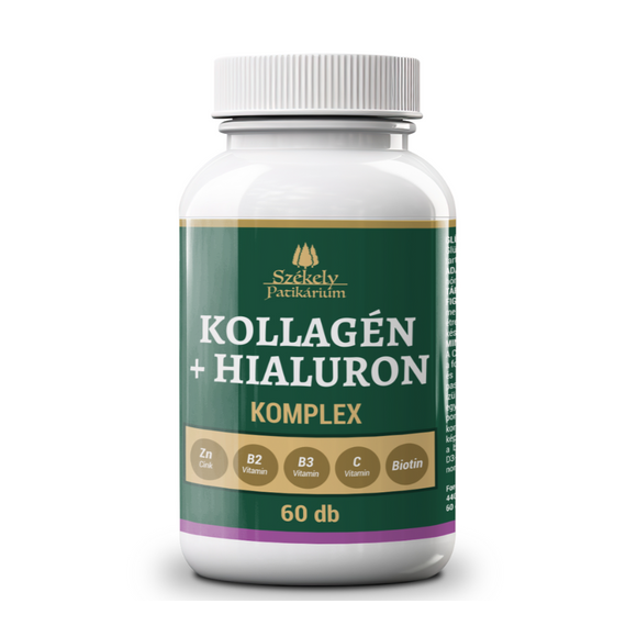 Székely Patikárium - Kollagén + Hialuron Komplex Kapszula – 60 darabos