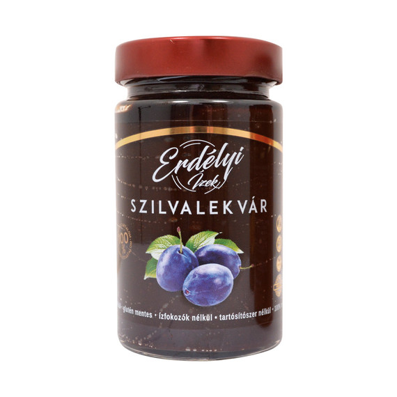 Erdélyi Ízek - Szilvalekvár 370g - 100% gyümölcstartalom!