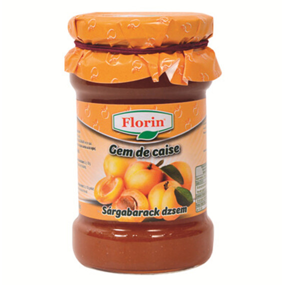 Florin - Sárgabarack extra lekvár 55% gyümölcstartalom - 360g