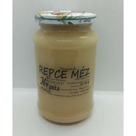 Repceméz 500g