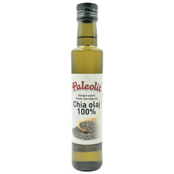 Paleolit Chia olaj 100% - 250ml hidegen sajtolt chia magolaj