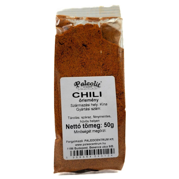Paleolit Chili őrlemény 50g - adalék, színezék, izfokozó mentes
