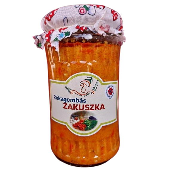 Székely Rókagombás Zakuszka 300g