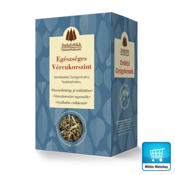 Egészséges Vércukorszint – Gyógynövény Teakeverék  90gr