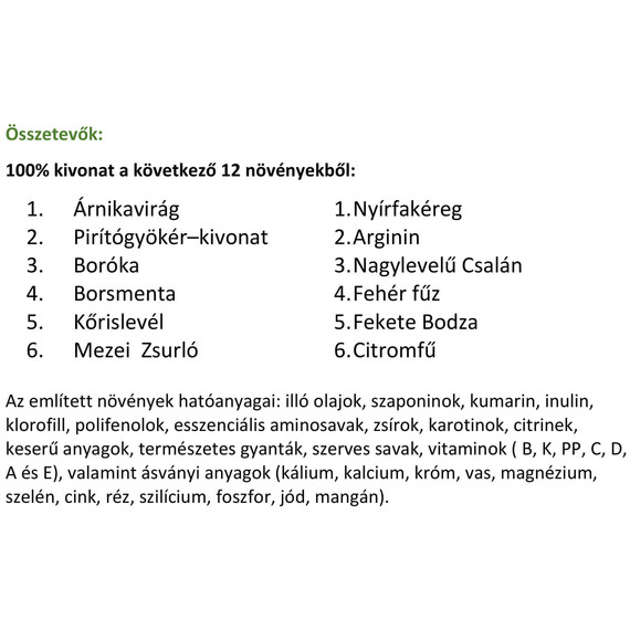 Magashegyi ÁRNIKA Balzsam 250ml