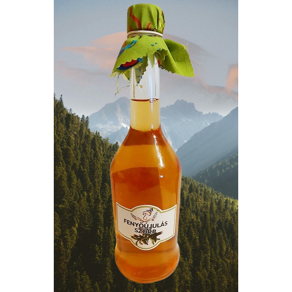 Erdélyi Fenyőújulás szörp 500 ml ( Kézműves, Székely szörp )