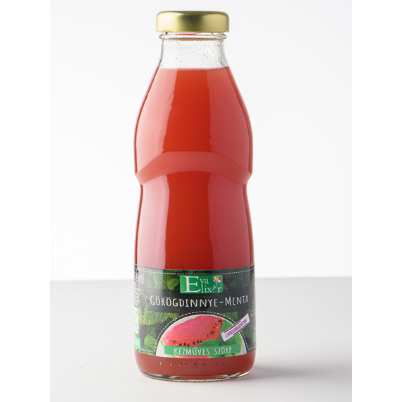 Éva Elixír Görögdinnye-menta szörp cukormentes 500 ml