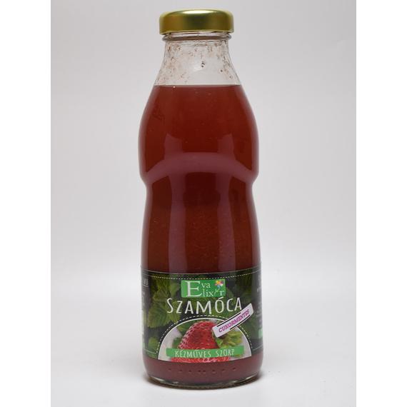 Éva Elixír Szamóca szörp cukormentes 500 ml