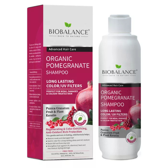Biobalance színvédő sampon bio gránátalmával festett hajra 330ml