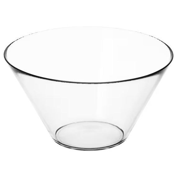 Üvegtál 28 cm
