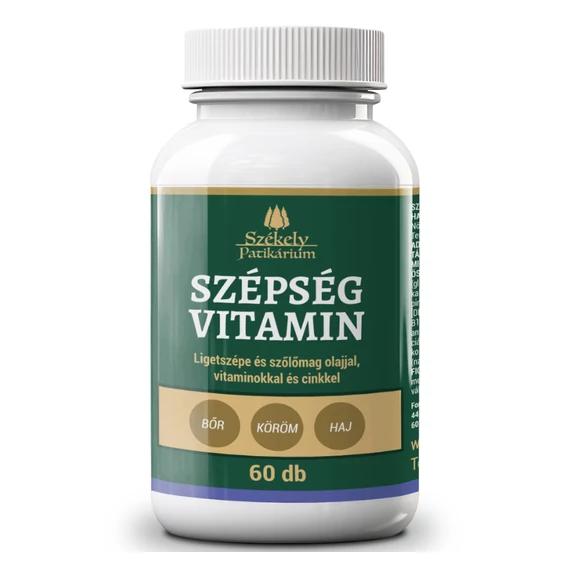  Székely Patikárium - SZÉPSÉGVITAMIN Kapszula – 60 darabos