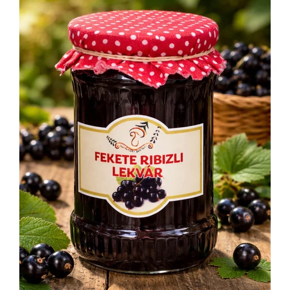 Erdélyi Fekete Ribizli lekvár 300g