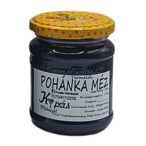 Pohánka méz 250g (Hajdina méz)